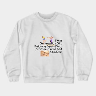 Gymnastics All in One Crewneck Sweatshirt